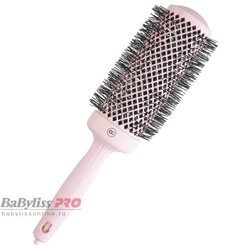 Термобрашинг Olivia Garden Expert Blowout Speed XL Wavy Bristles Pastel Pink 55 мм ID2224